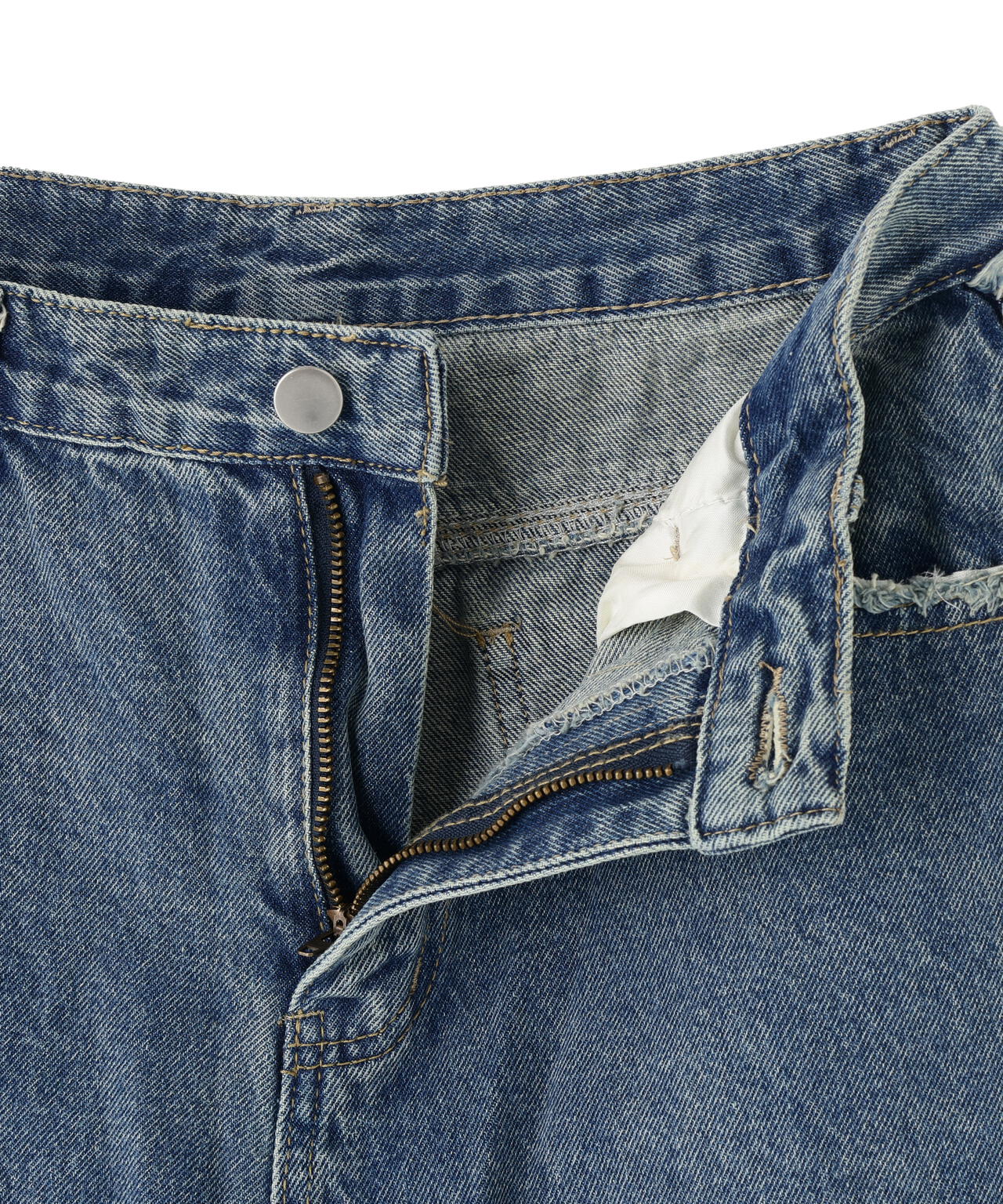 SIS/エスアイエス/Side Fringe Denim Pants