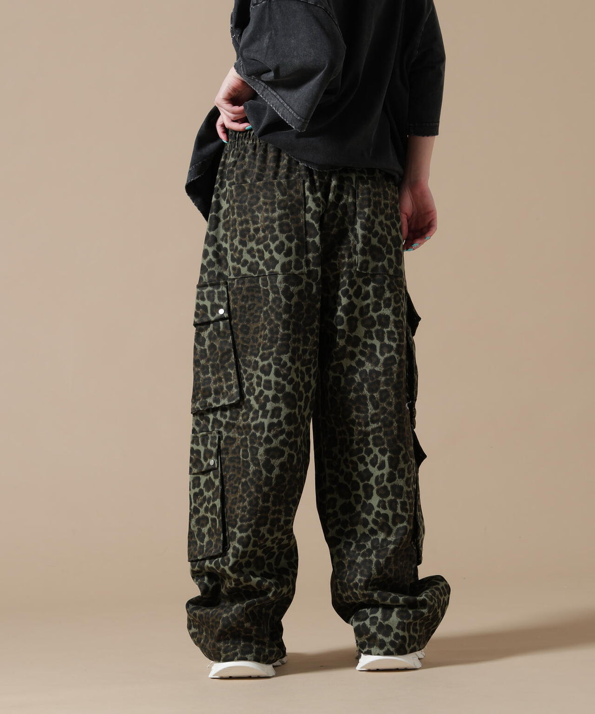 SIS/エスアイエス/Leopard Wide Pants