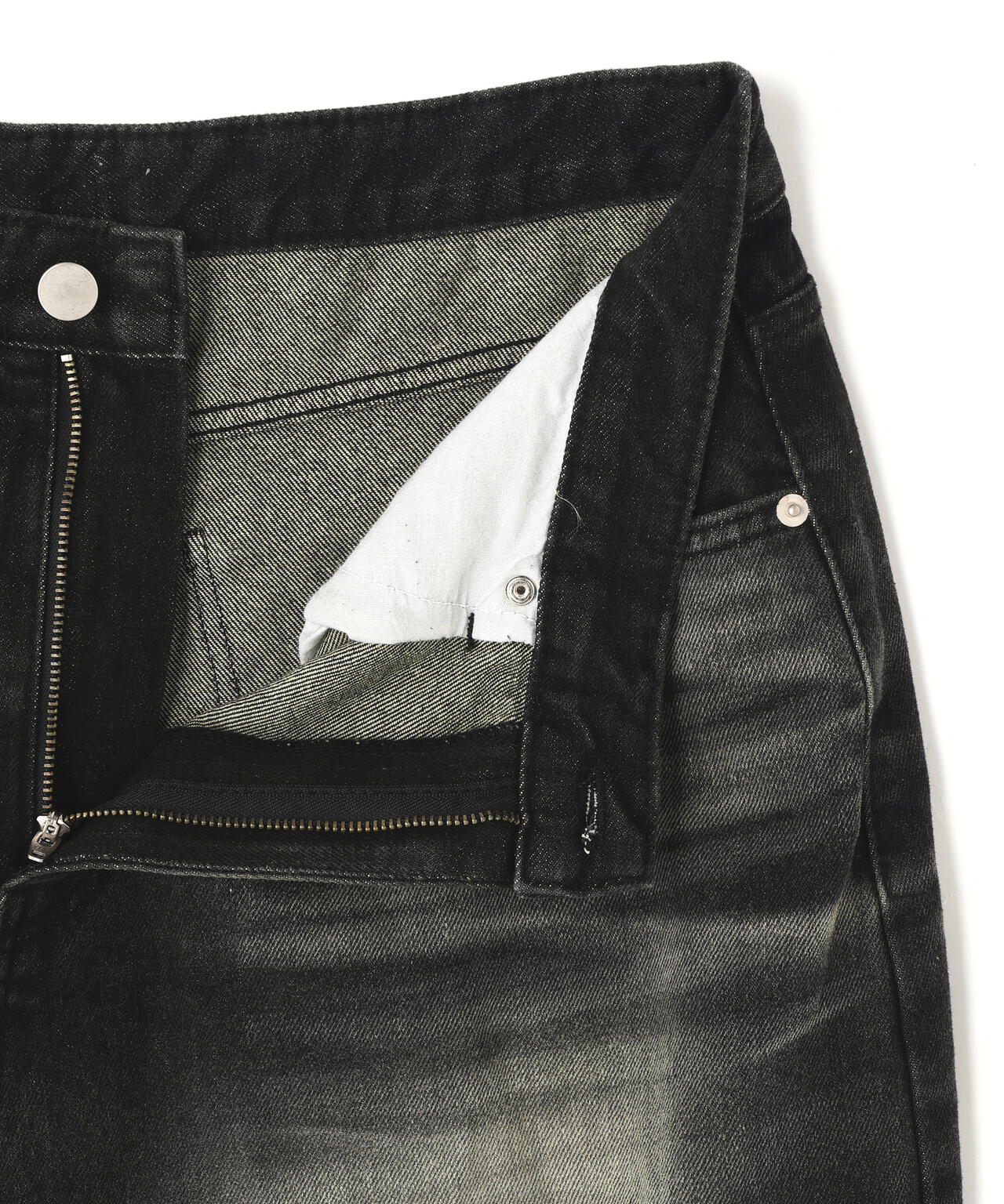 SIS/エスアイエス/Washed Wide Denim Pants