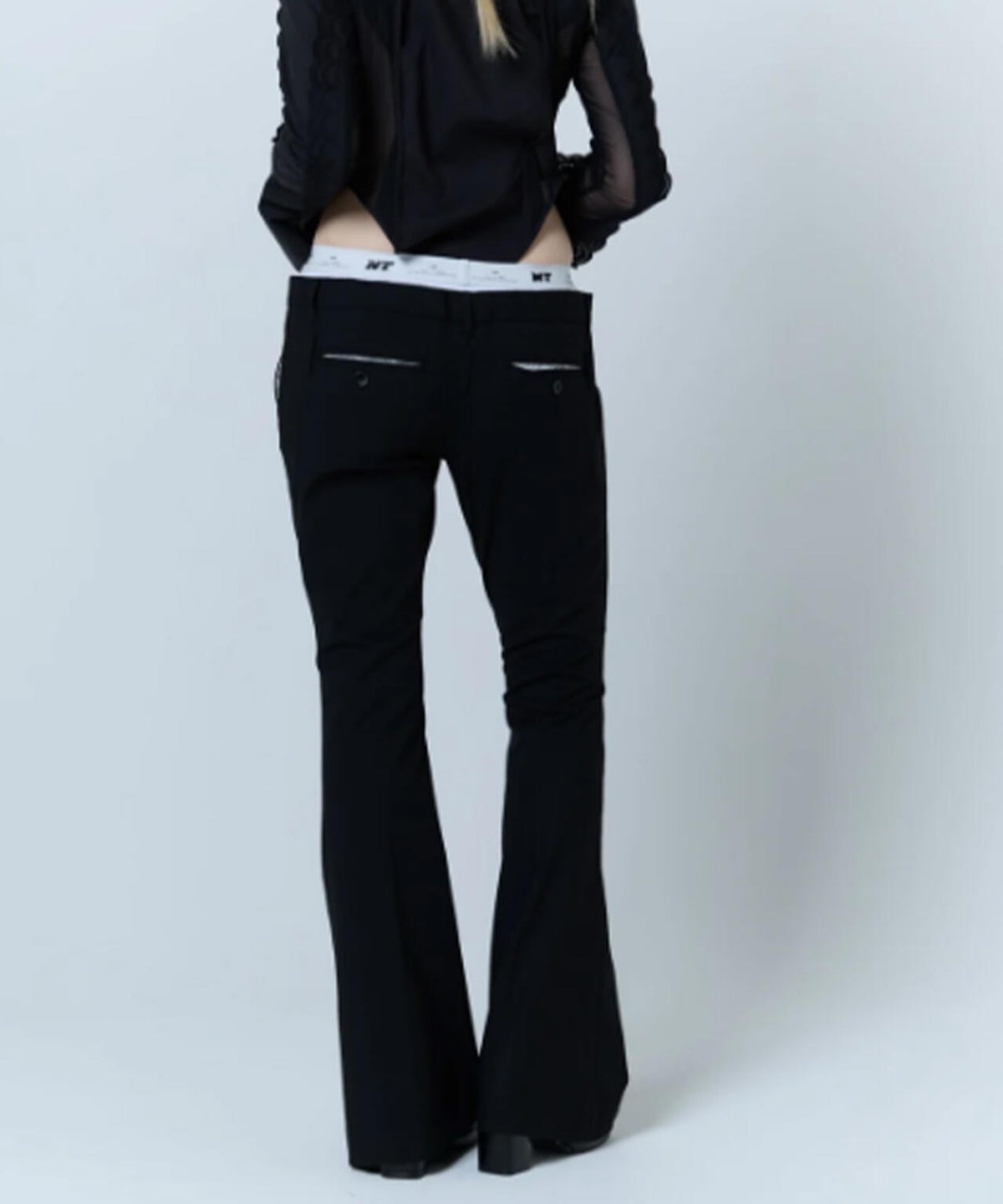 neith./ネイス/Destroyed Flare Trousers