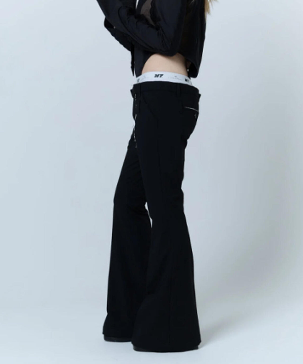 neith./ネイス/Destroyed Flare Trousers