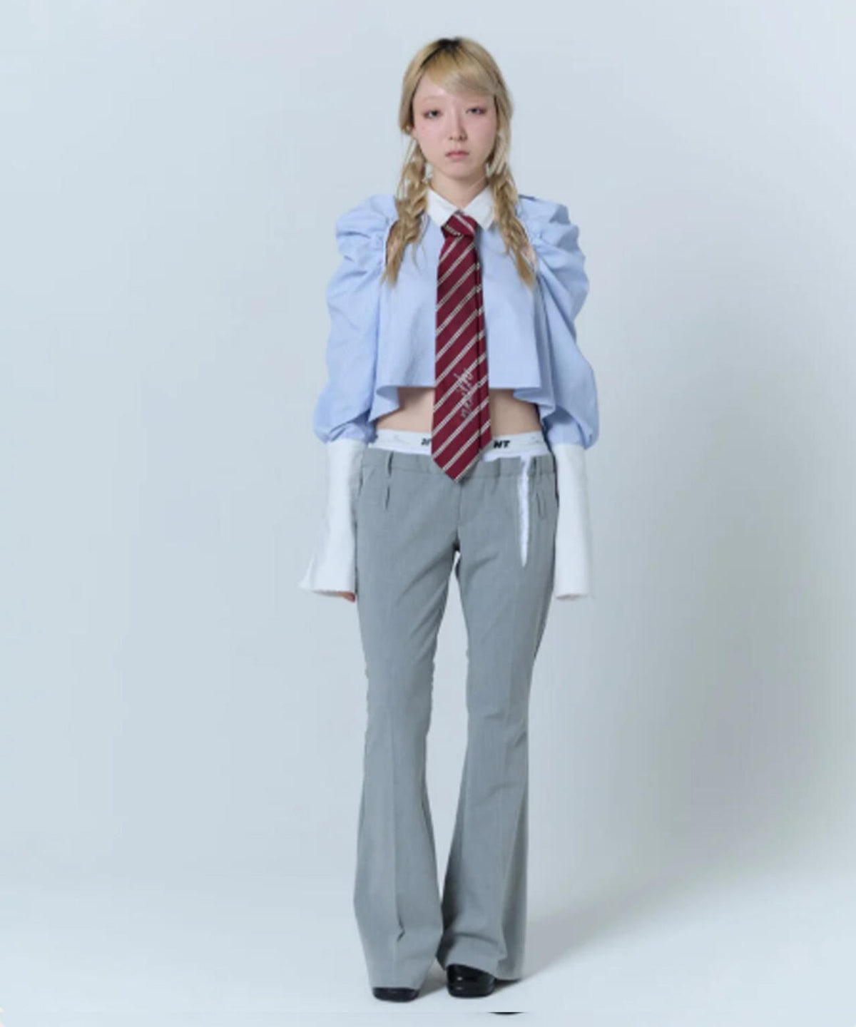 neith./ネイス/Destroyed Flare Trousers