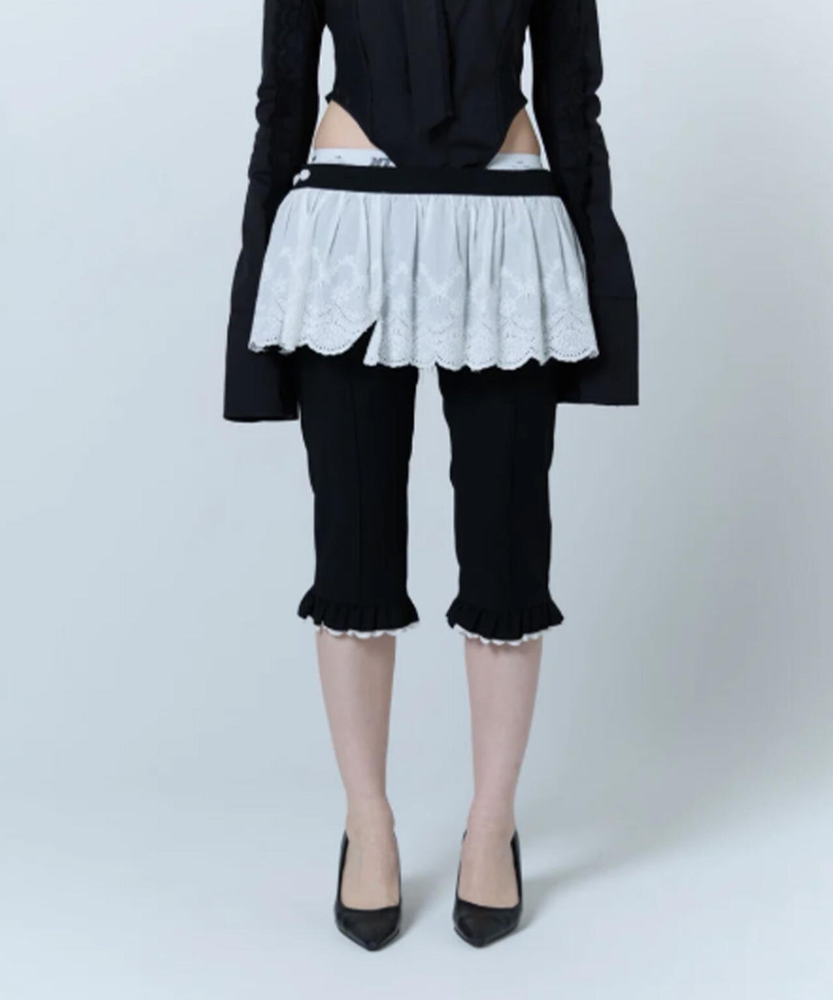 neith./ネイス/Layered Sabrina Pants
