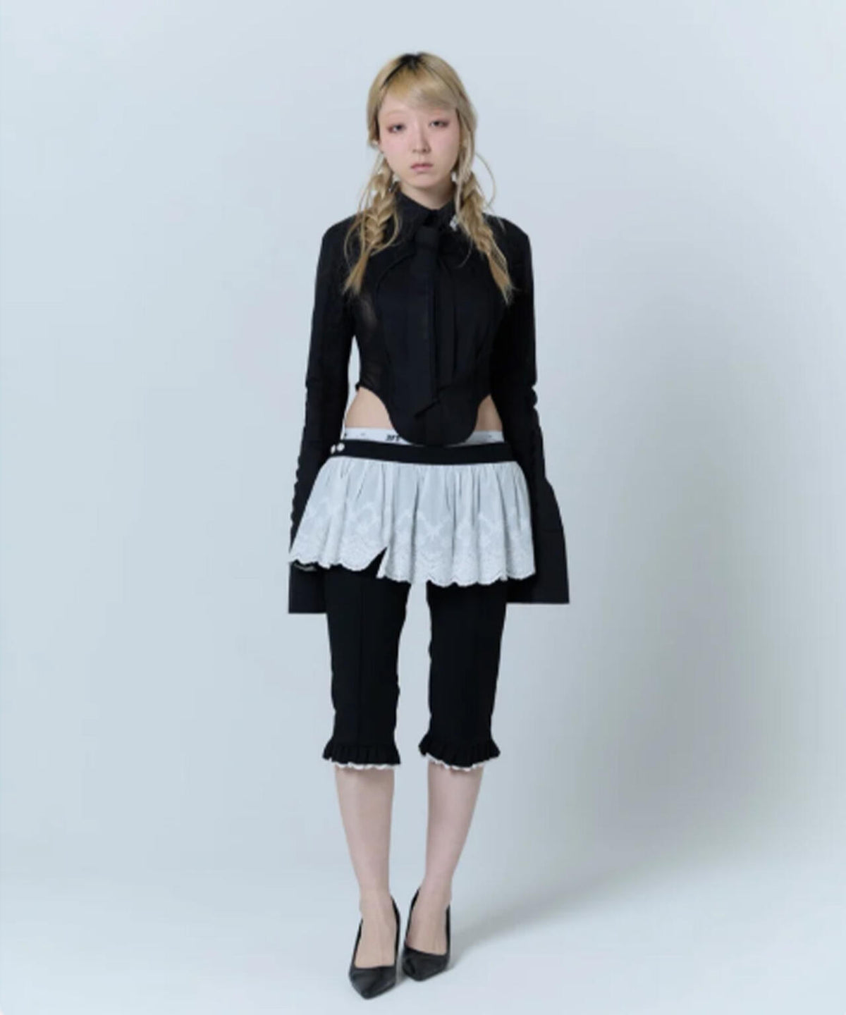 neith./ネイス/Layered Sabrina Pants