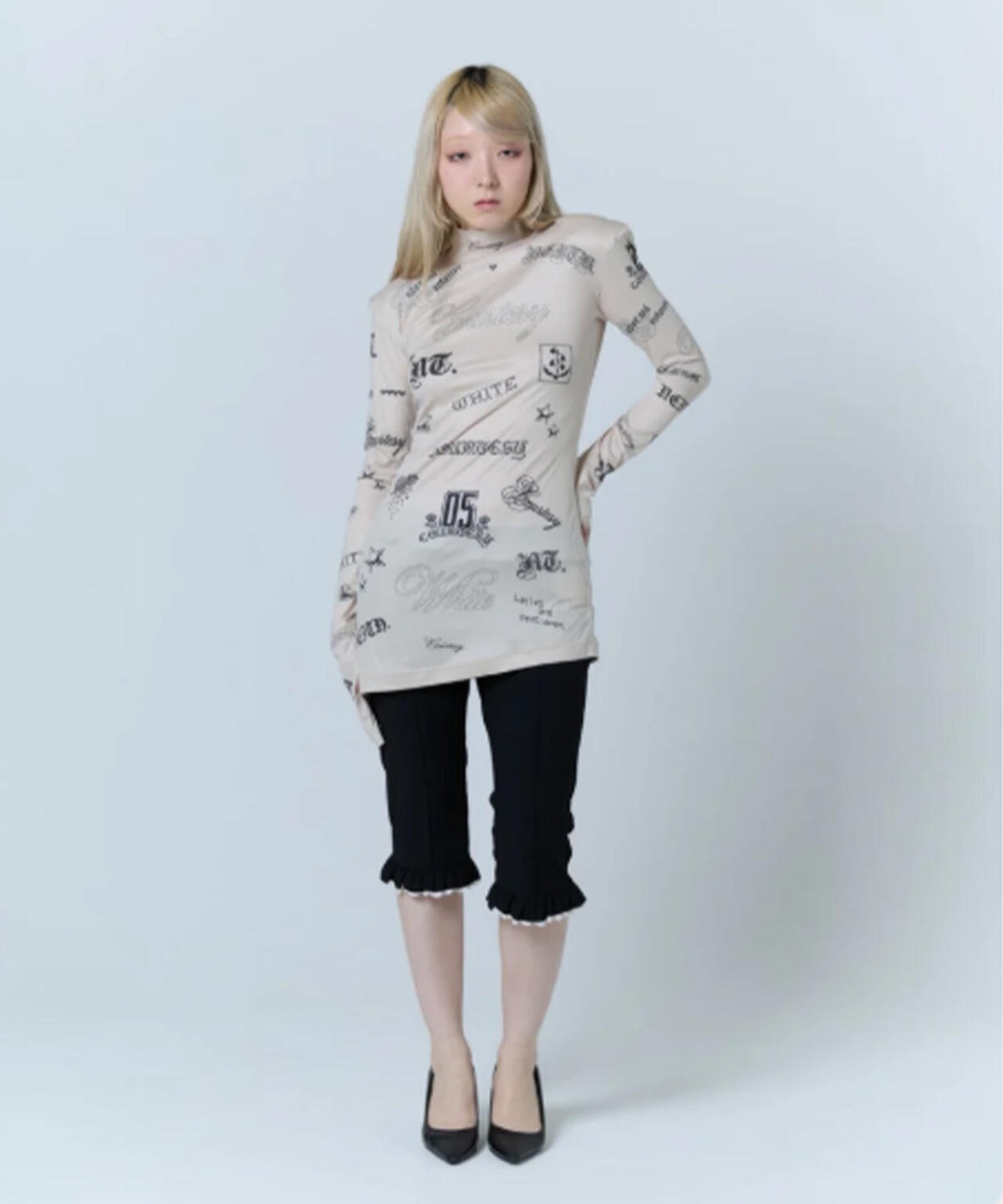 neith./ネイス/Layered Sabrina Pants