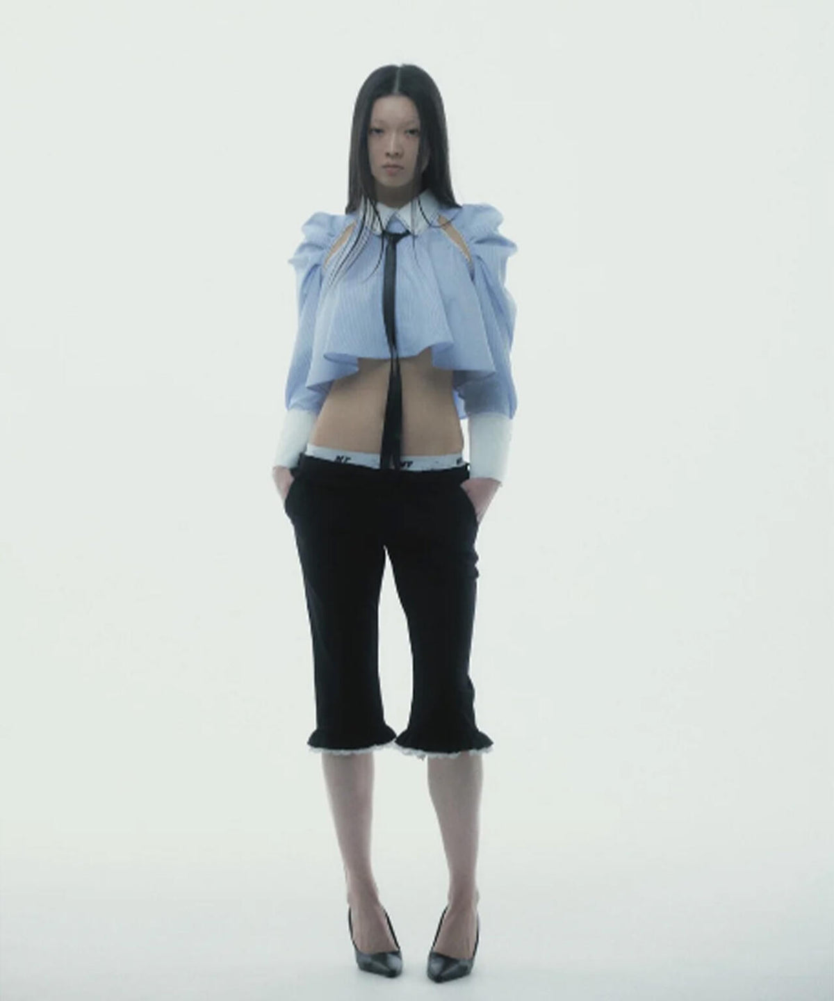 neith./ネイス/Layered Sabrina Pants