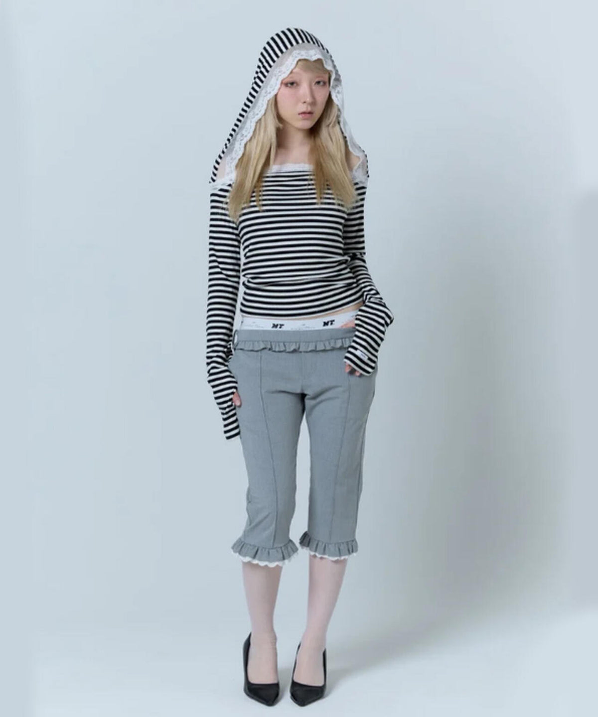 neith./ネイス/Layered Sabrina Pants