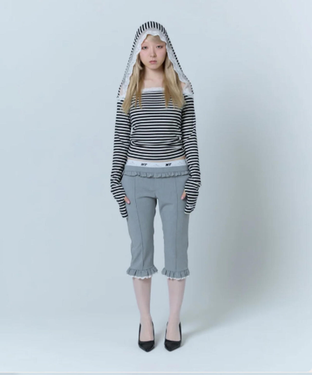 neith./ネイス/Layered Sabrina Pants
