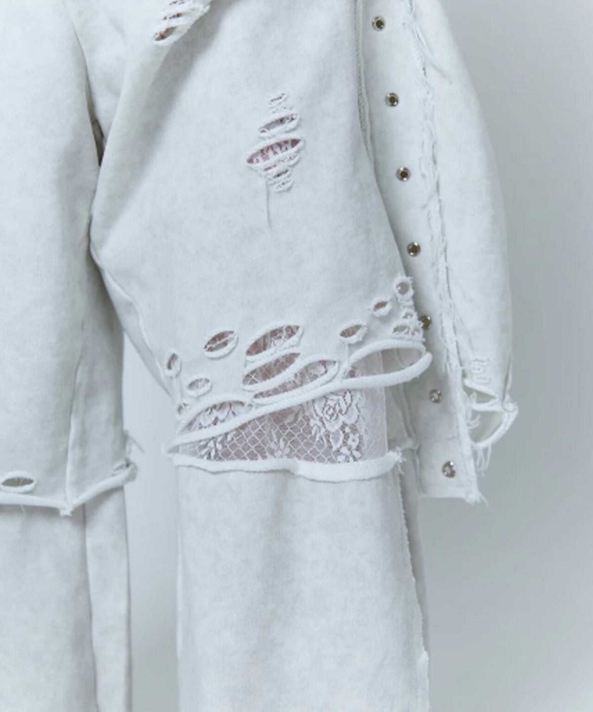 neith./ネイス/Boxer Destroyed Sweat Pants