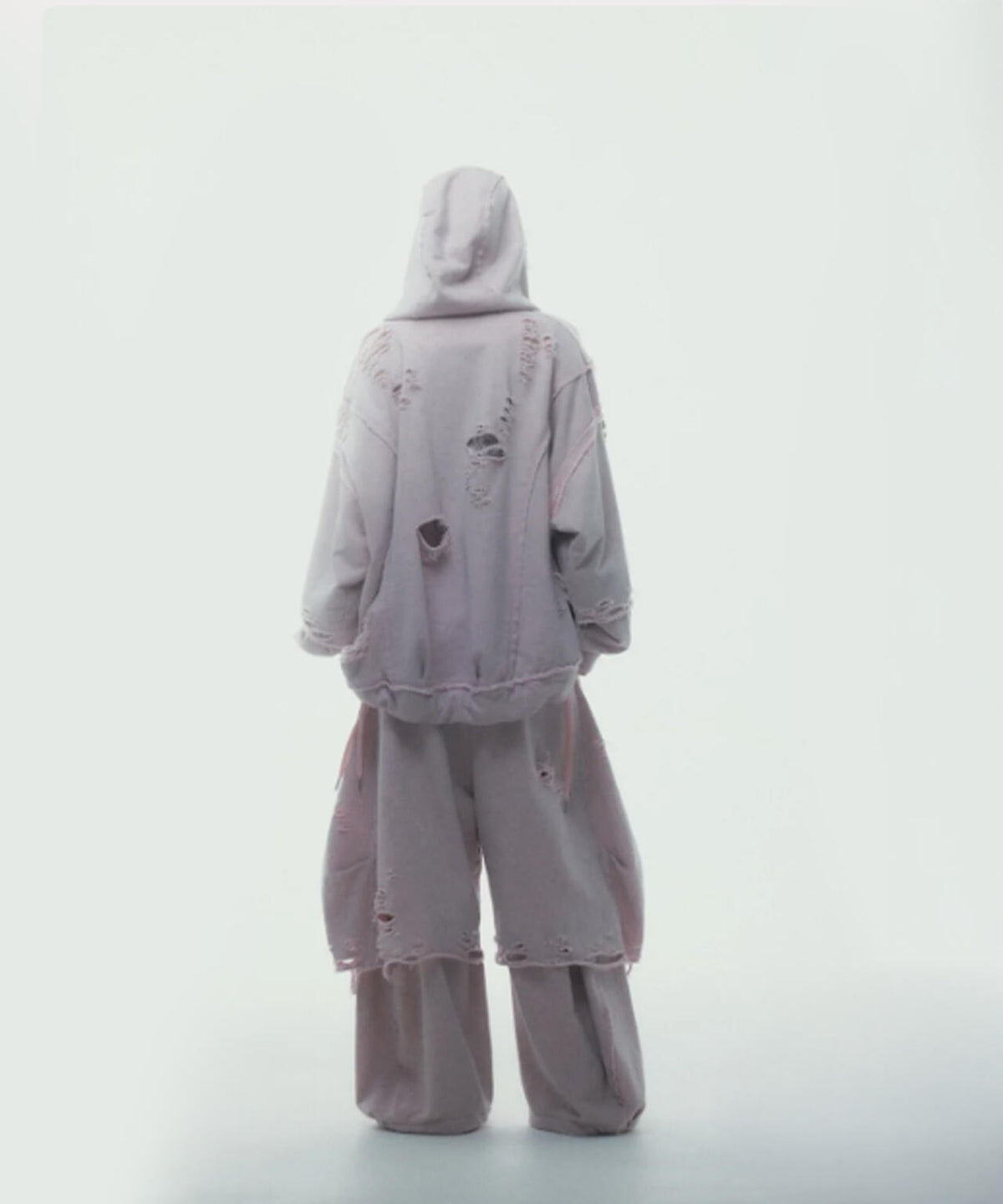 neith./ネイス/Boxer Destroyed Sweat Pants