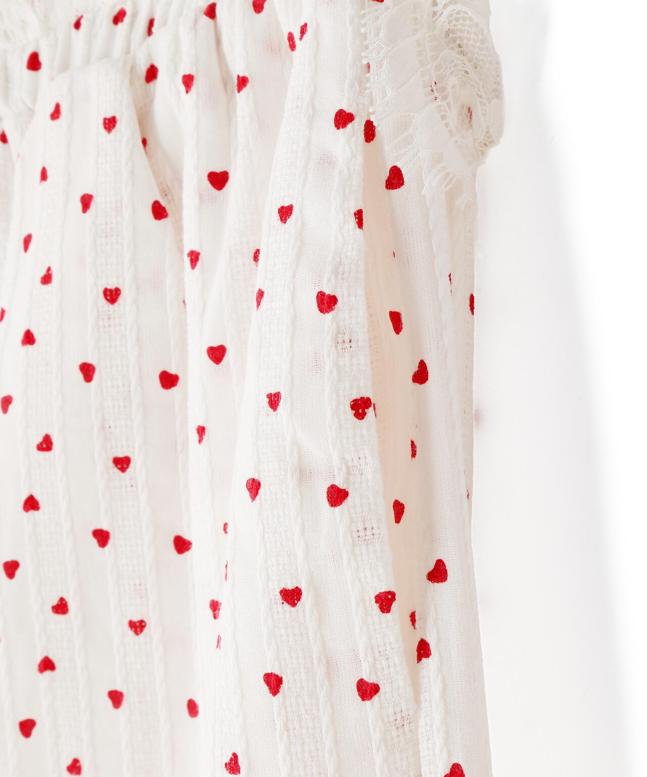MAVYTH/メヴィス/LACE WITH HEART DOT PANTS