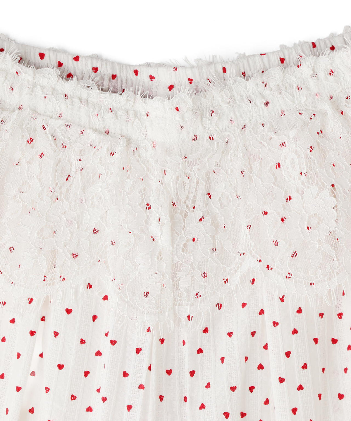 MAVYTH/メヴィス/LACE WITH HEART DOT PANTS