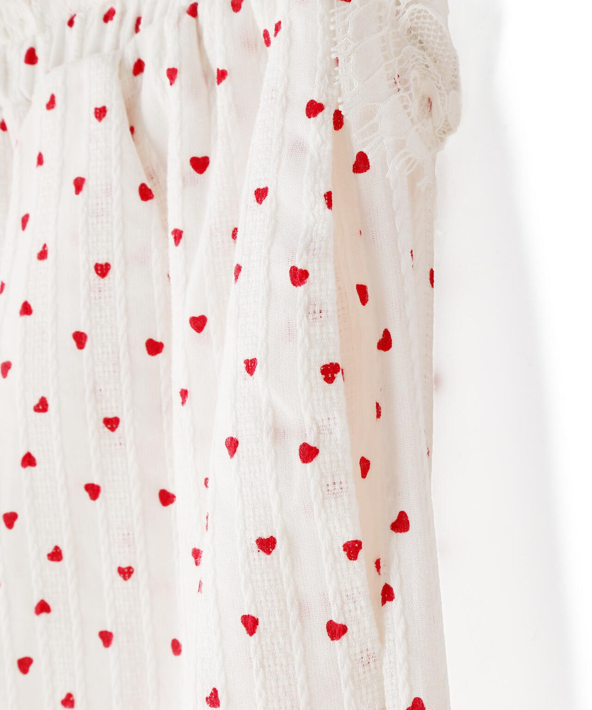 MAVYTH/メヴィス/LACE WITH HEART DOT PANTS