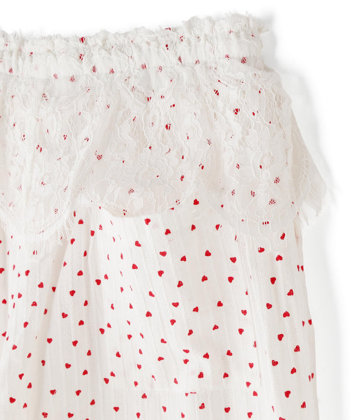 MAVYTH/メヴィス/LACE WITH HEART DOT PANTS