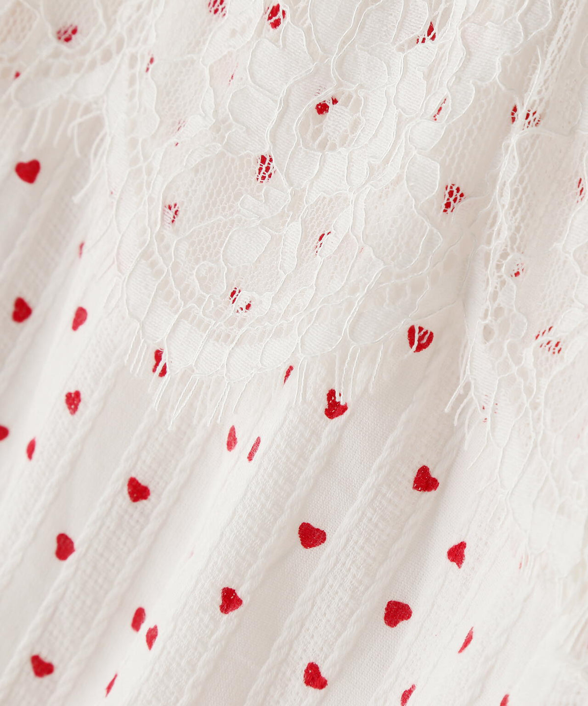 MAVYTH/メヴィス/LACE WITH HEART DOT PANTS