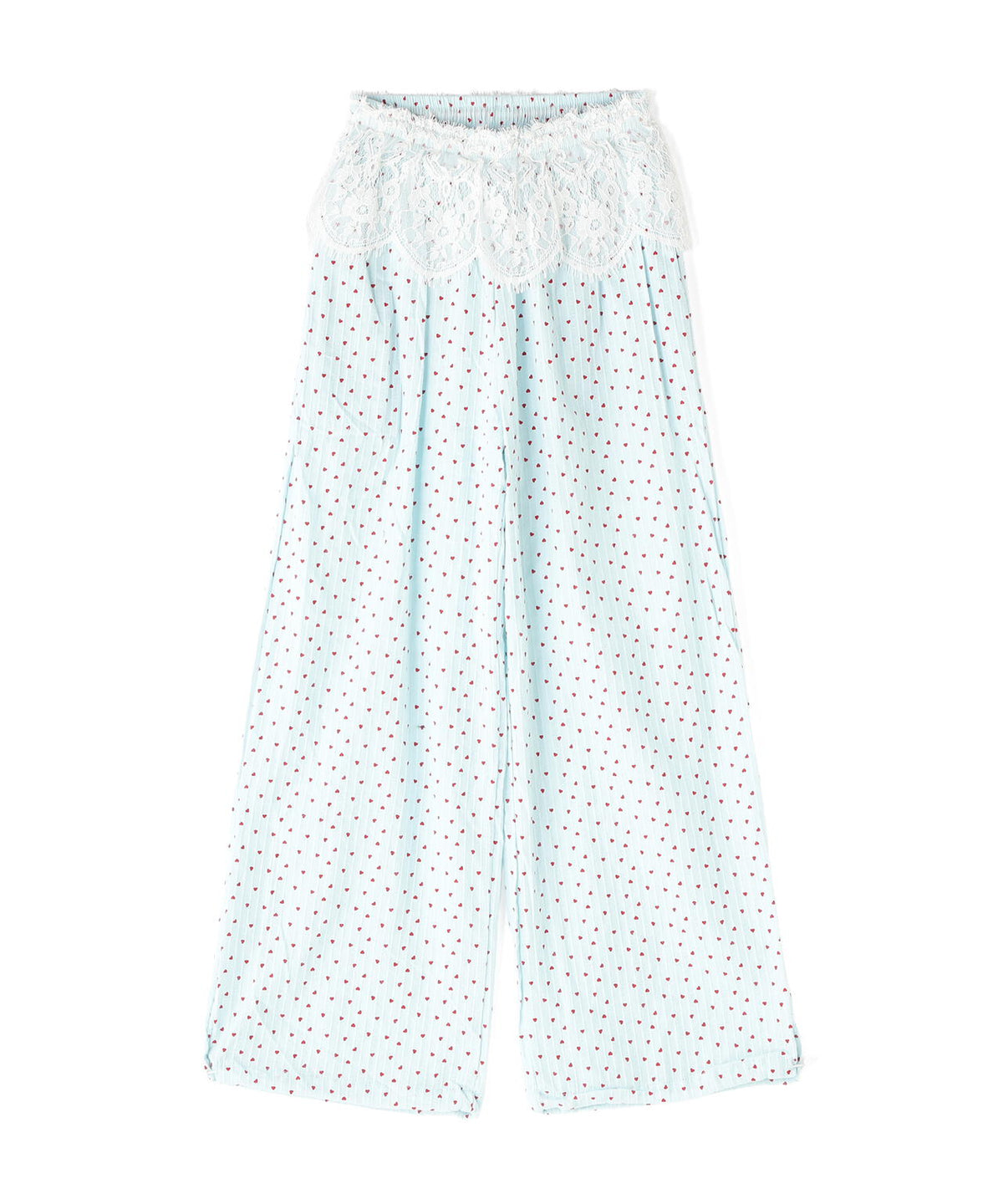 MAVYTH/メヴィス/LACE WITH HEART DOT PANTS