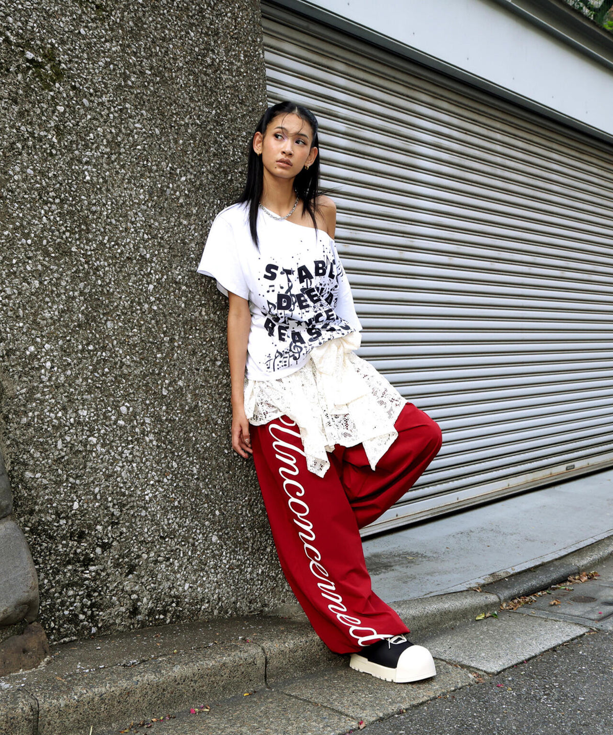 DeEVA/ディーヴァ/Nylon Pants