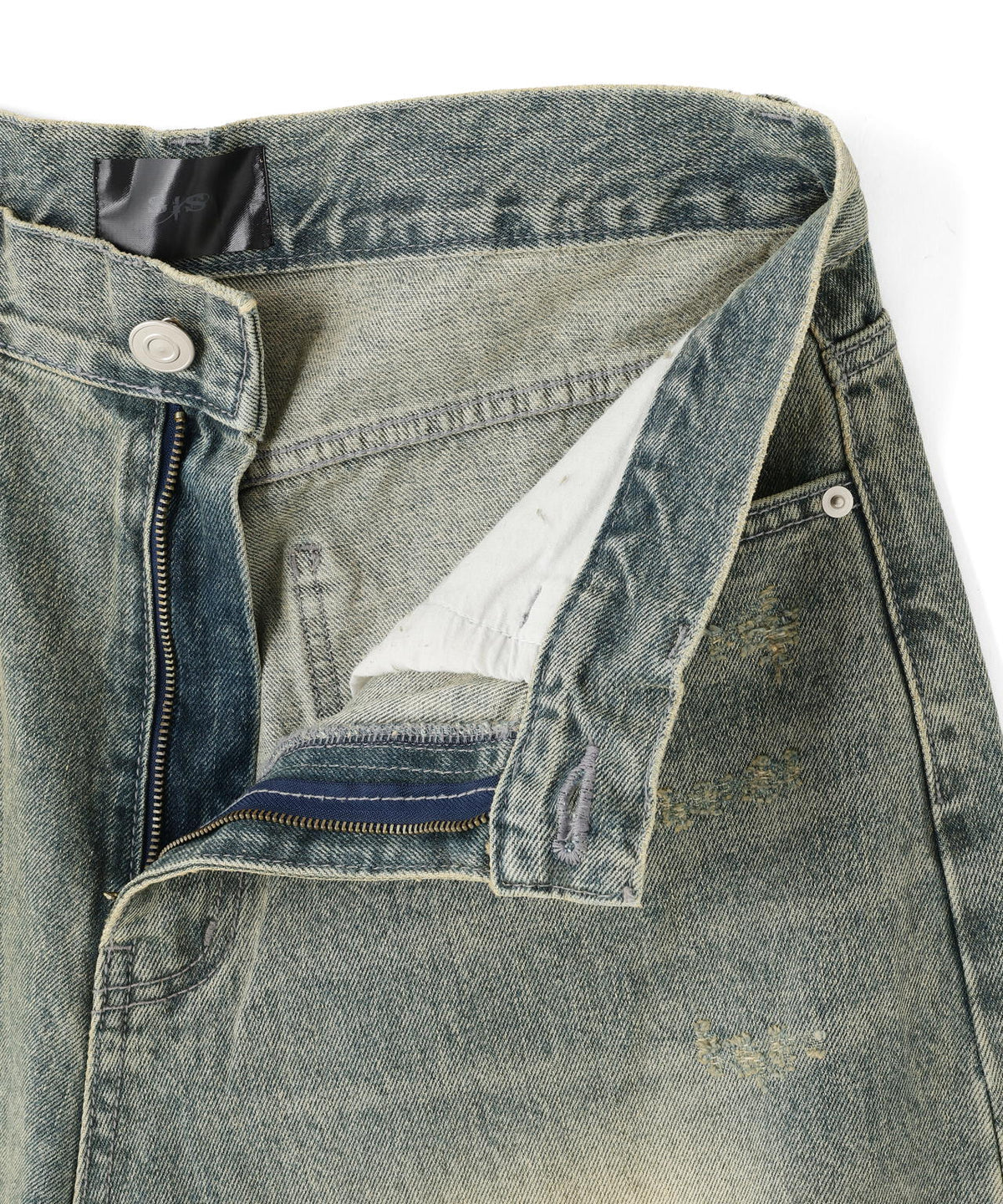 SIS/WHASH DENIM PANTS