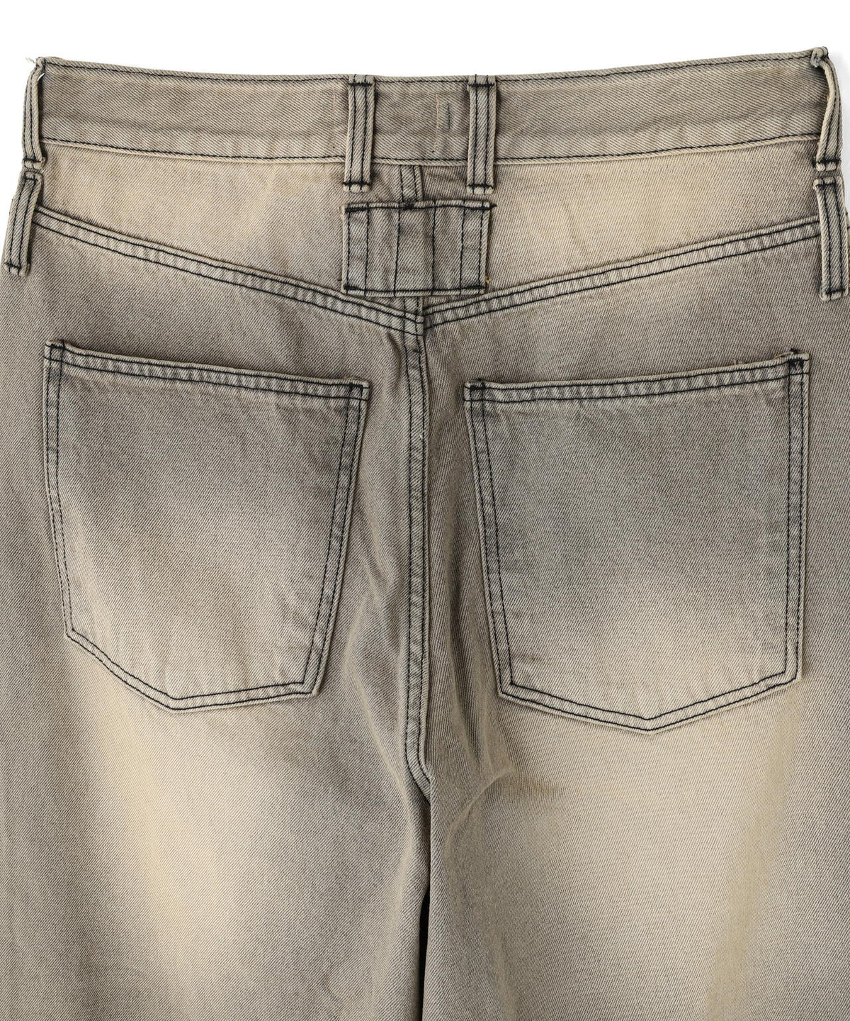 SIS/エスアイエス/LAYERED DENIM PANTS