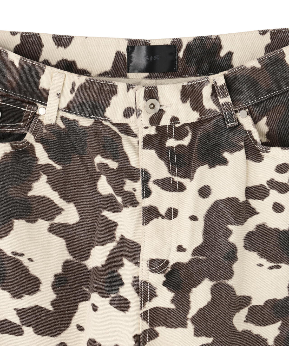 SIS/エスアイエス/Cow Print Pants
