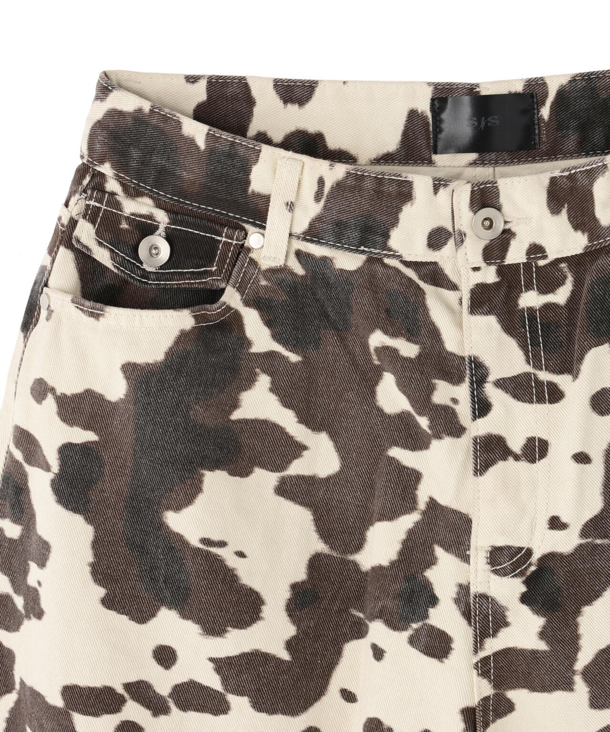 SIS/エスアイエス/Cow Print Pants
