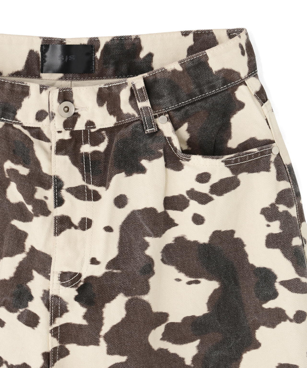 SIS/エスアイエス/Cow Print Pants