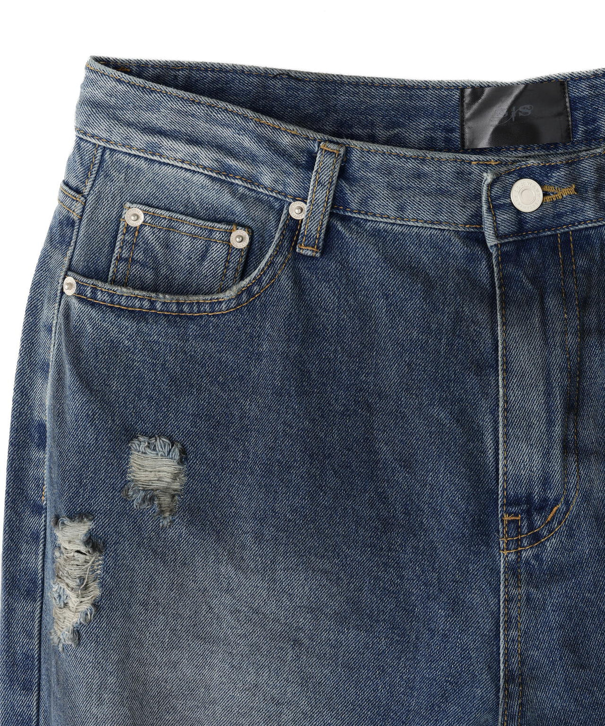 SIS/エスアイエス/CRUSH WASH DENIM PANTS