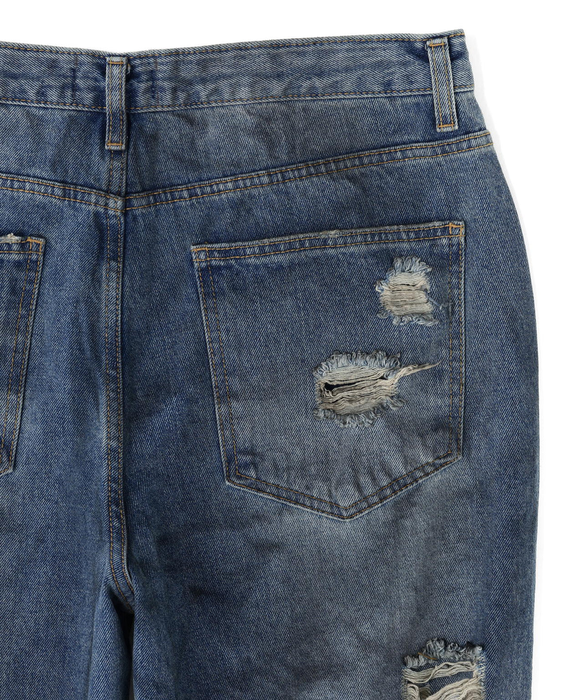 SIS/エスアイエス/CRUSH WASH DENIM PANTS