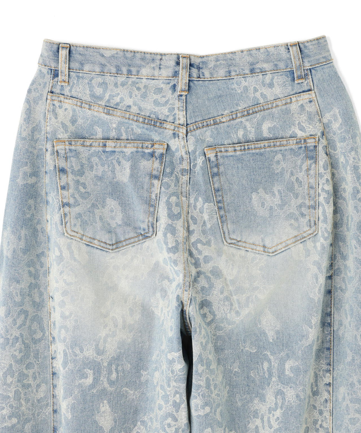 SIS/エスアイエス/Leopard Denim Pants