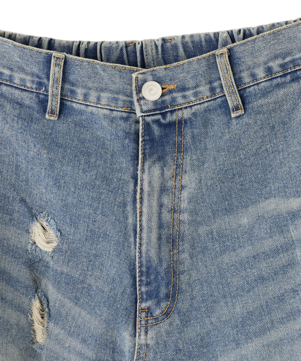 SIS/エスアイエス/Crush Denim Pants
