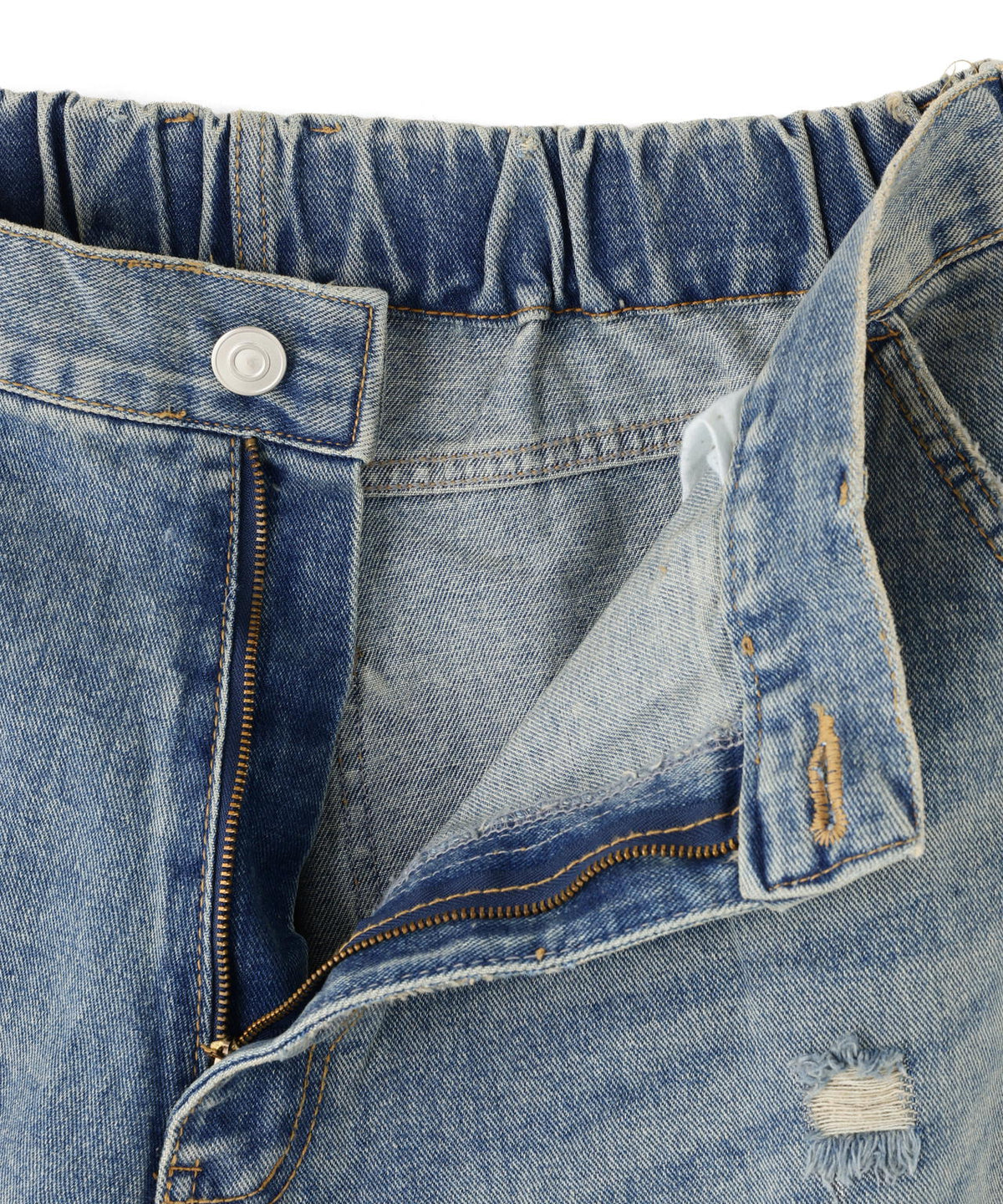SIS/エスアイエス/Crush Denim Pants