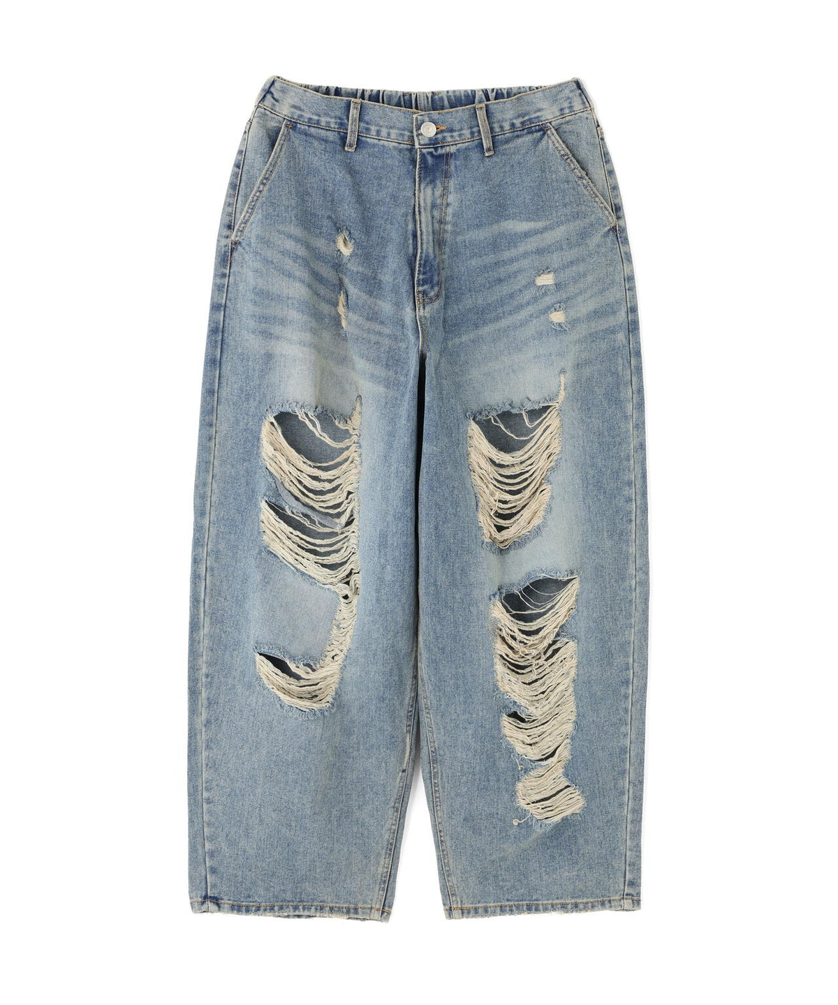 SIS/エスアイエス/Crush Denim Pants