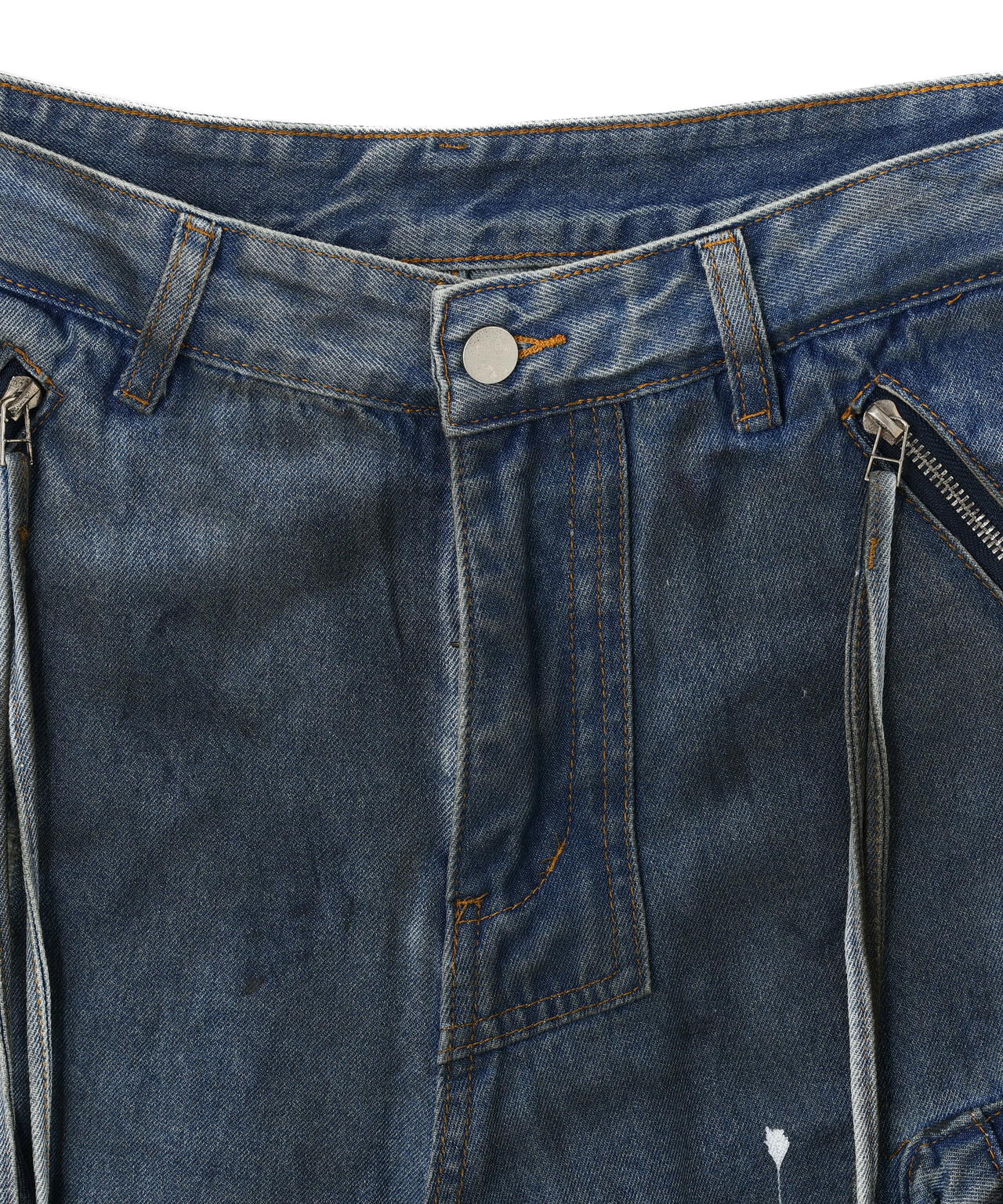 MAVYTH/メヴィス/PAINTED DEBIN CARGO PANTS