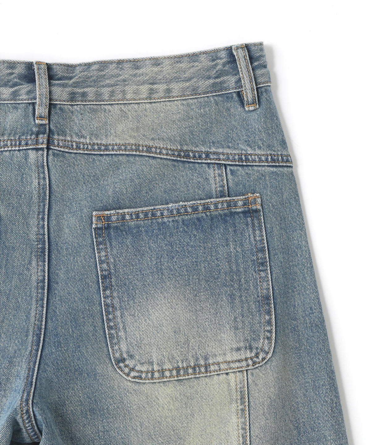 MAVYTH/メヴィス/RHINESTONE DENIM PANTS