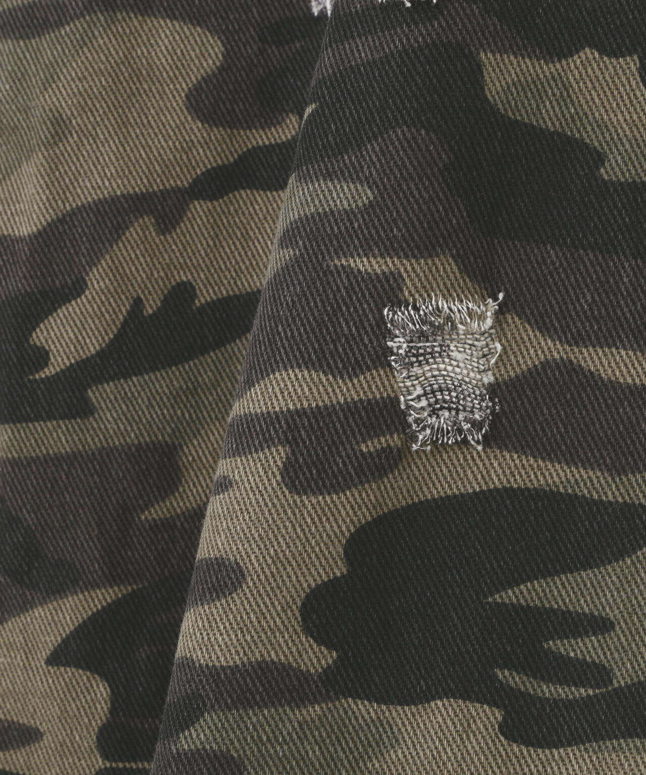MAVYTH/メヴィス/CAMO DAMAGE DENIM PANTS