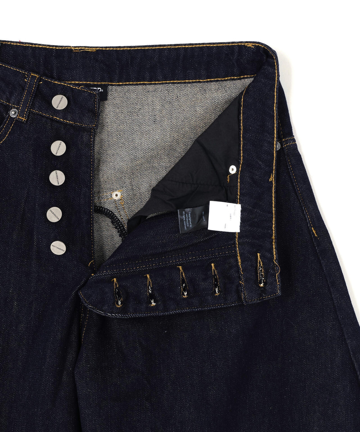 NOT4NERD/ノットフォーナード/Button Fly Dartrd Denim Pants