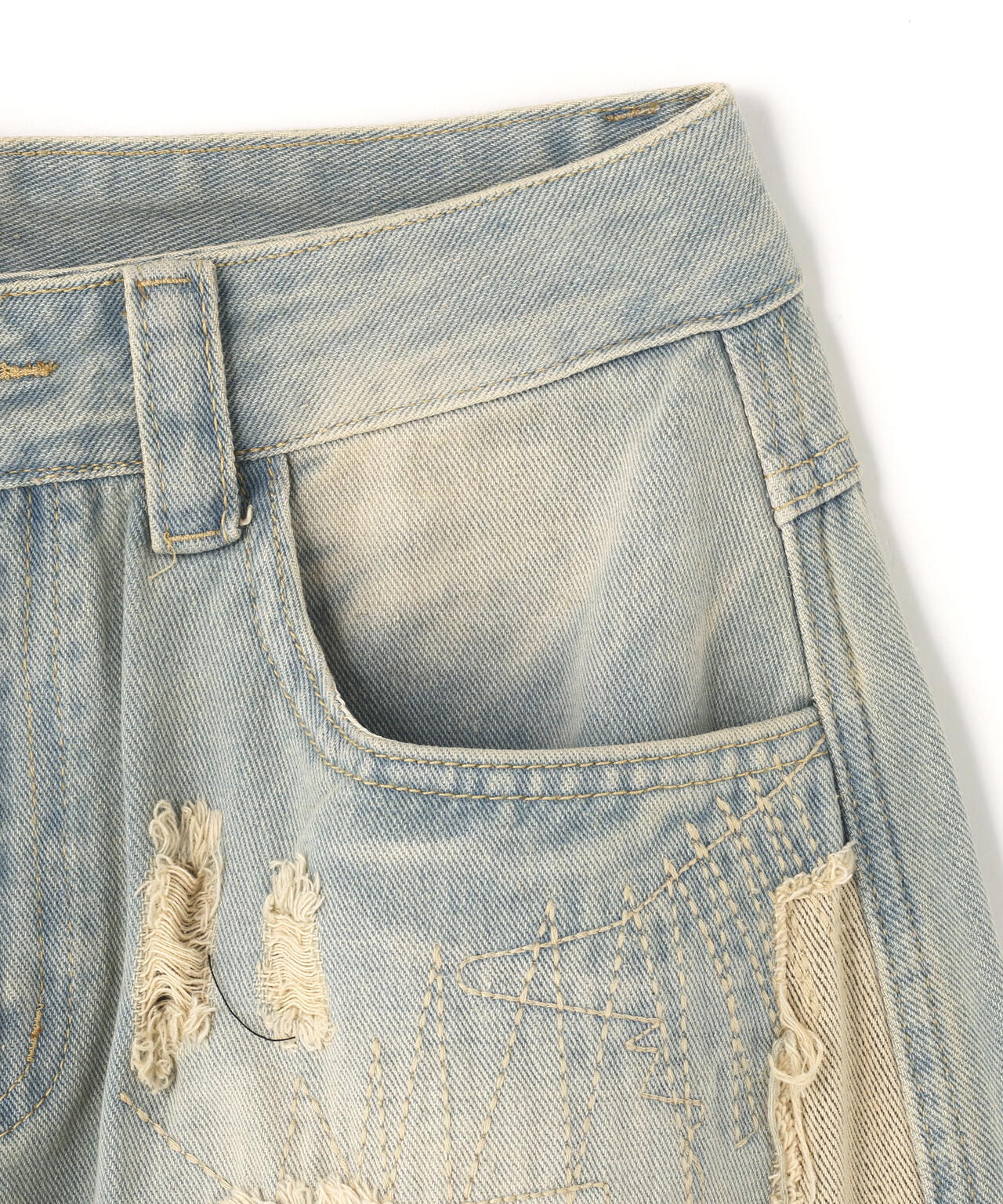 SIS/※Layred Crush Denim