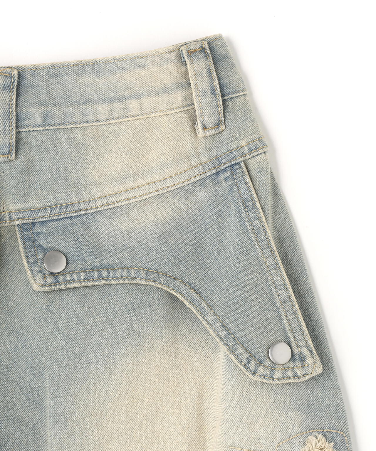 SIS/※Layred Crush Denim