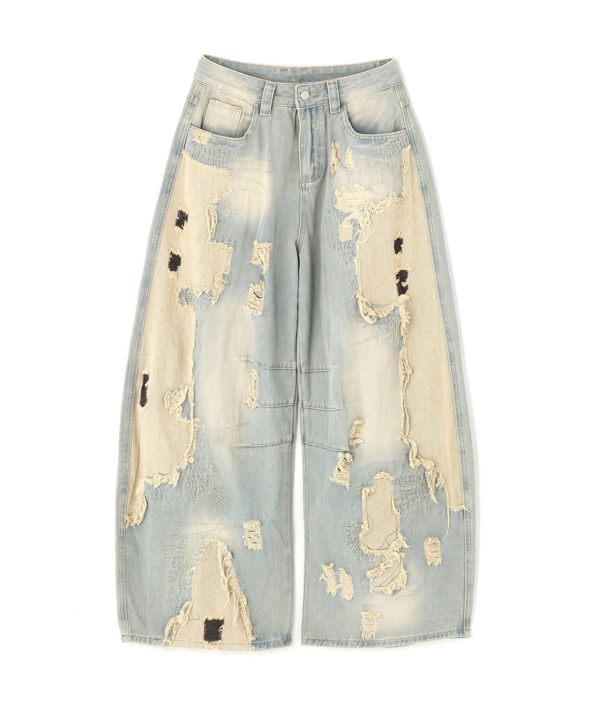 SIS/エスアイエス/Layred Crush Denim
