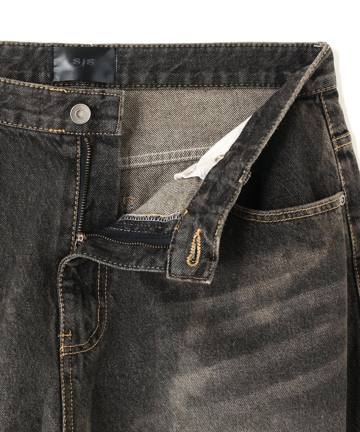 SIS/WIDE DENIM PANTS