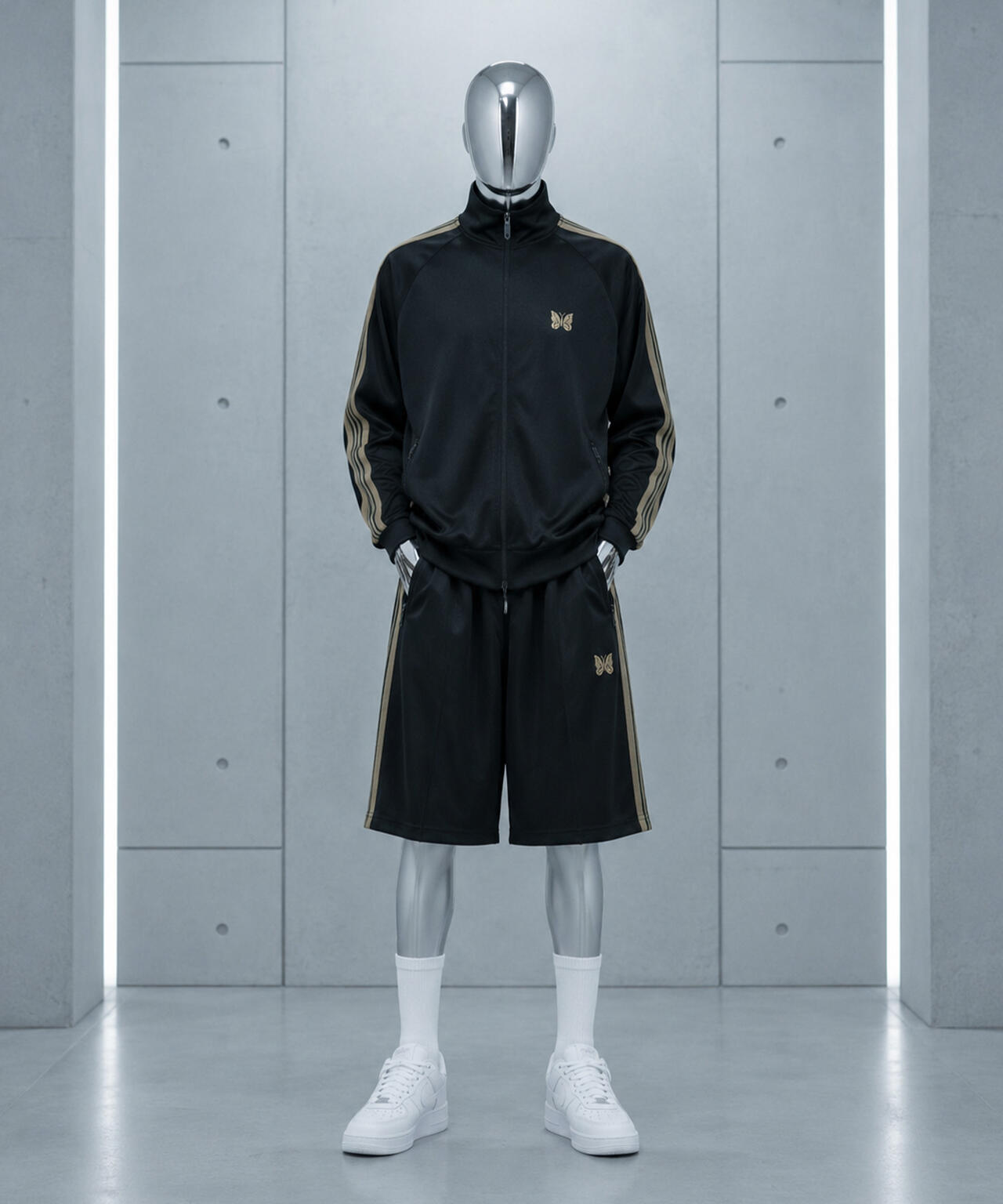 NEEDLES/ニードルズ/【LHP EXCLUSIVE】H.D.TRACK PANT SHORTS - POLY SMOOTH