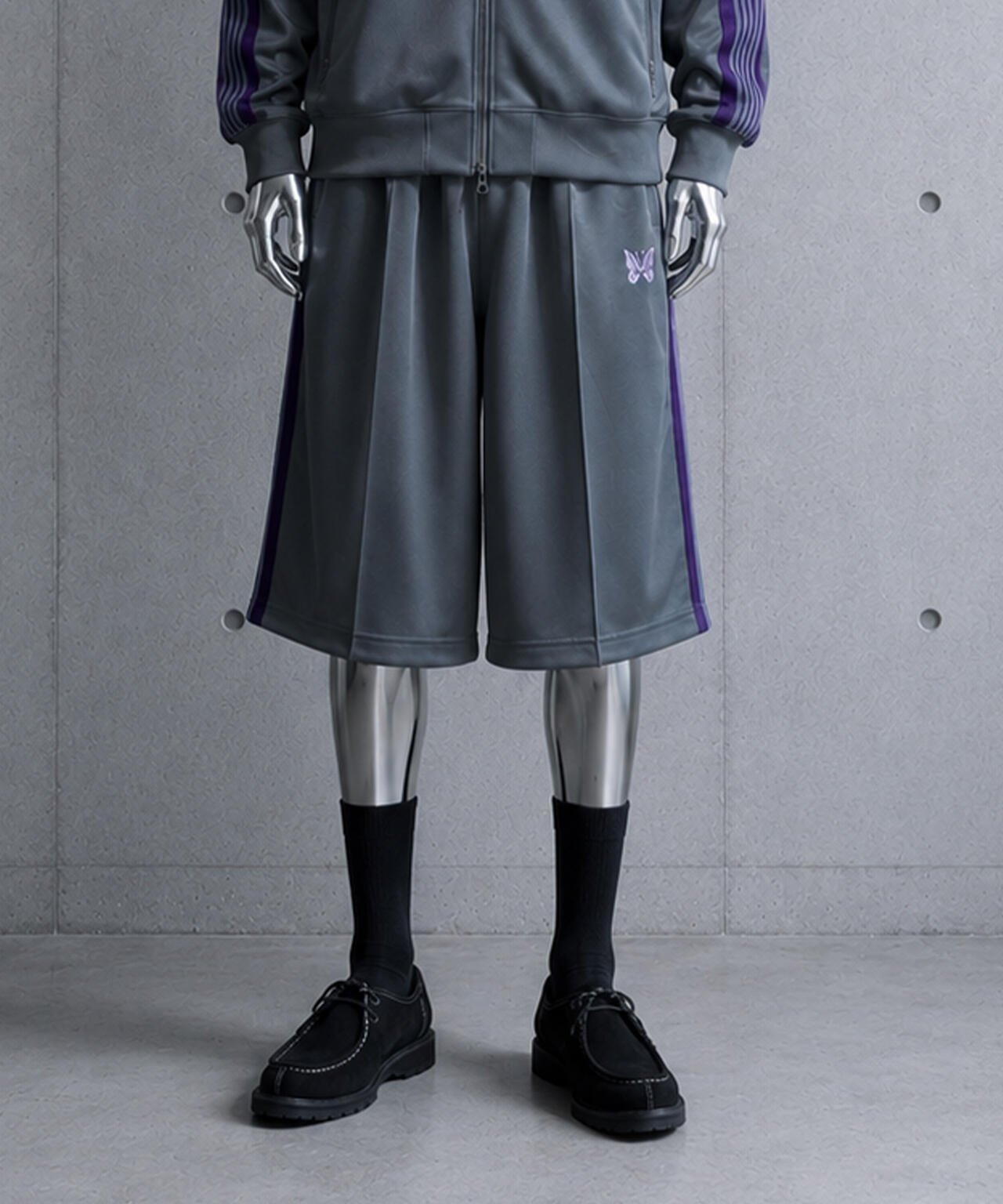 NEEDLES/ニードルズ/【LHP EXCLUSIVE】H.D.TRACK PANT SHORTS - POLY SMOOTH