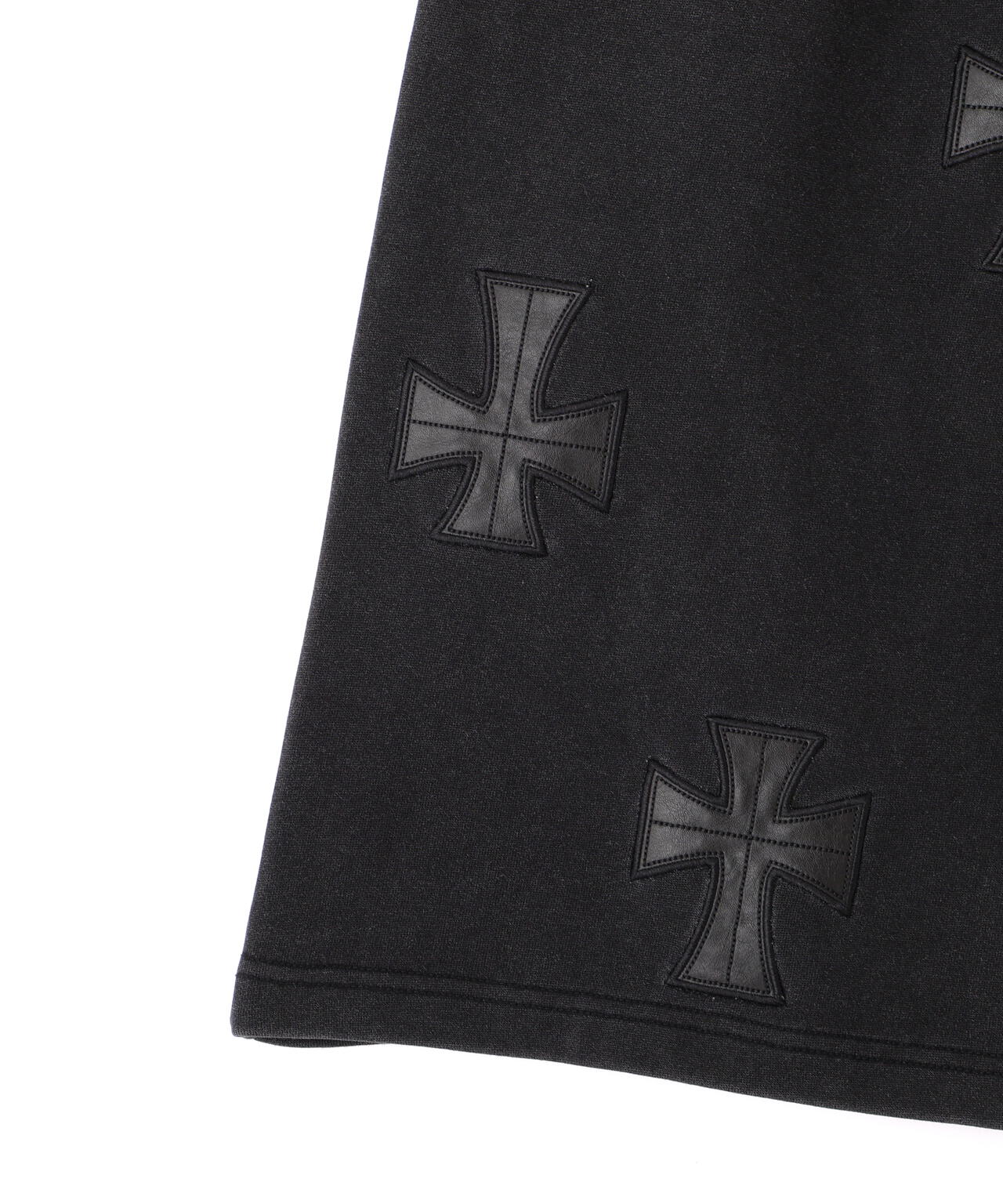 UNKNOWNLONDON/アンノウンロンドン/【LHP EXCLUSIVE】LEATHER CROSS BUGGY SHORTS