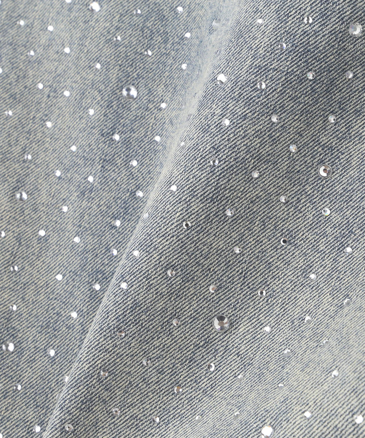 MAVYTH/メヴィス/CUT-OFF RHINESTONE DENIM SHORTS