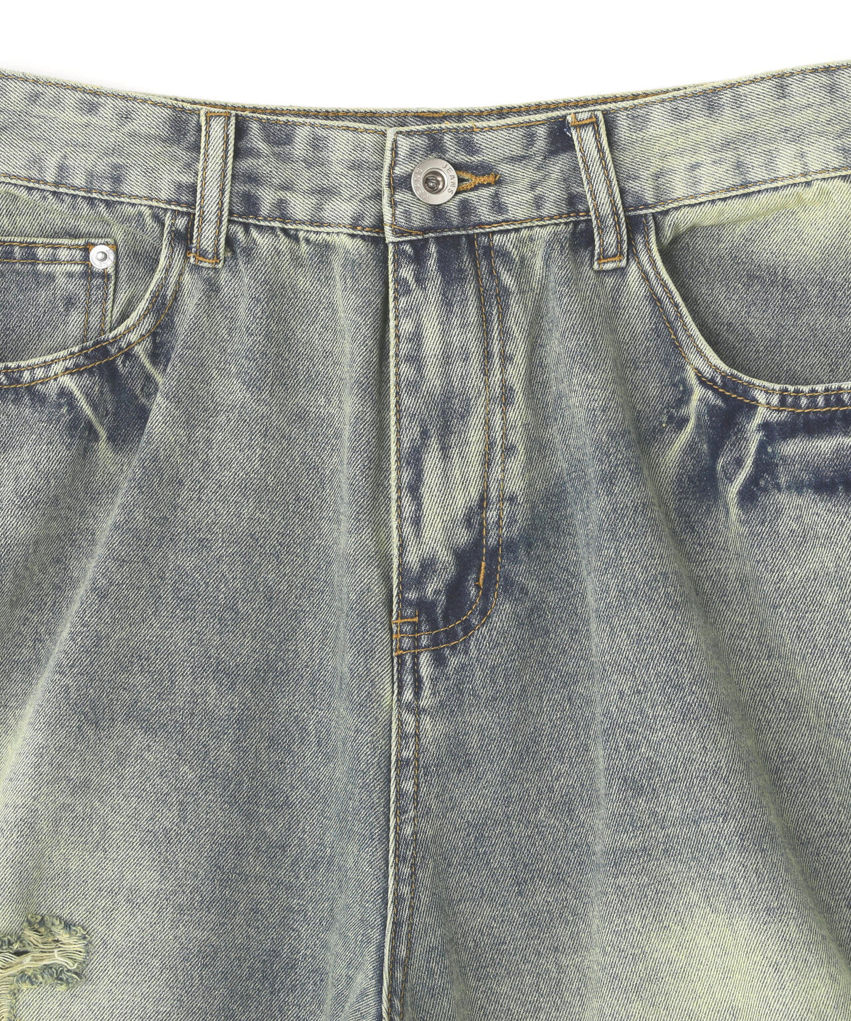 MAVYTH/メヴィス/CLASH DENIM SHORTS