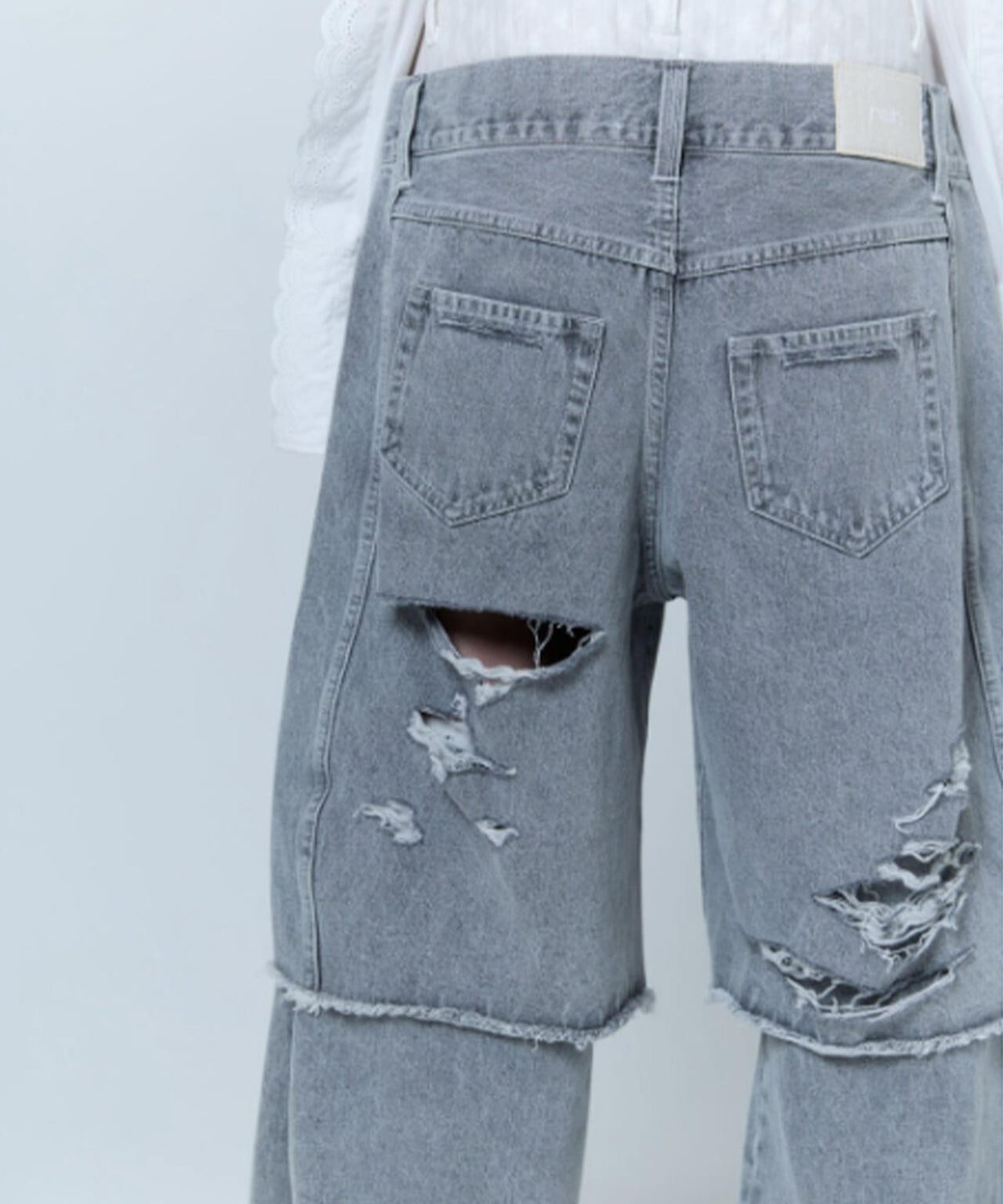 neith./ネイス/Destroyed Denim and Leg cover