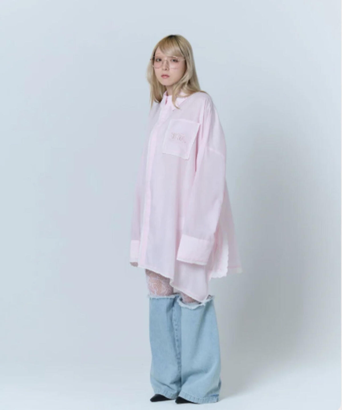 neith./ネイス/Destroyed Denim and Leg cover