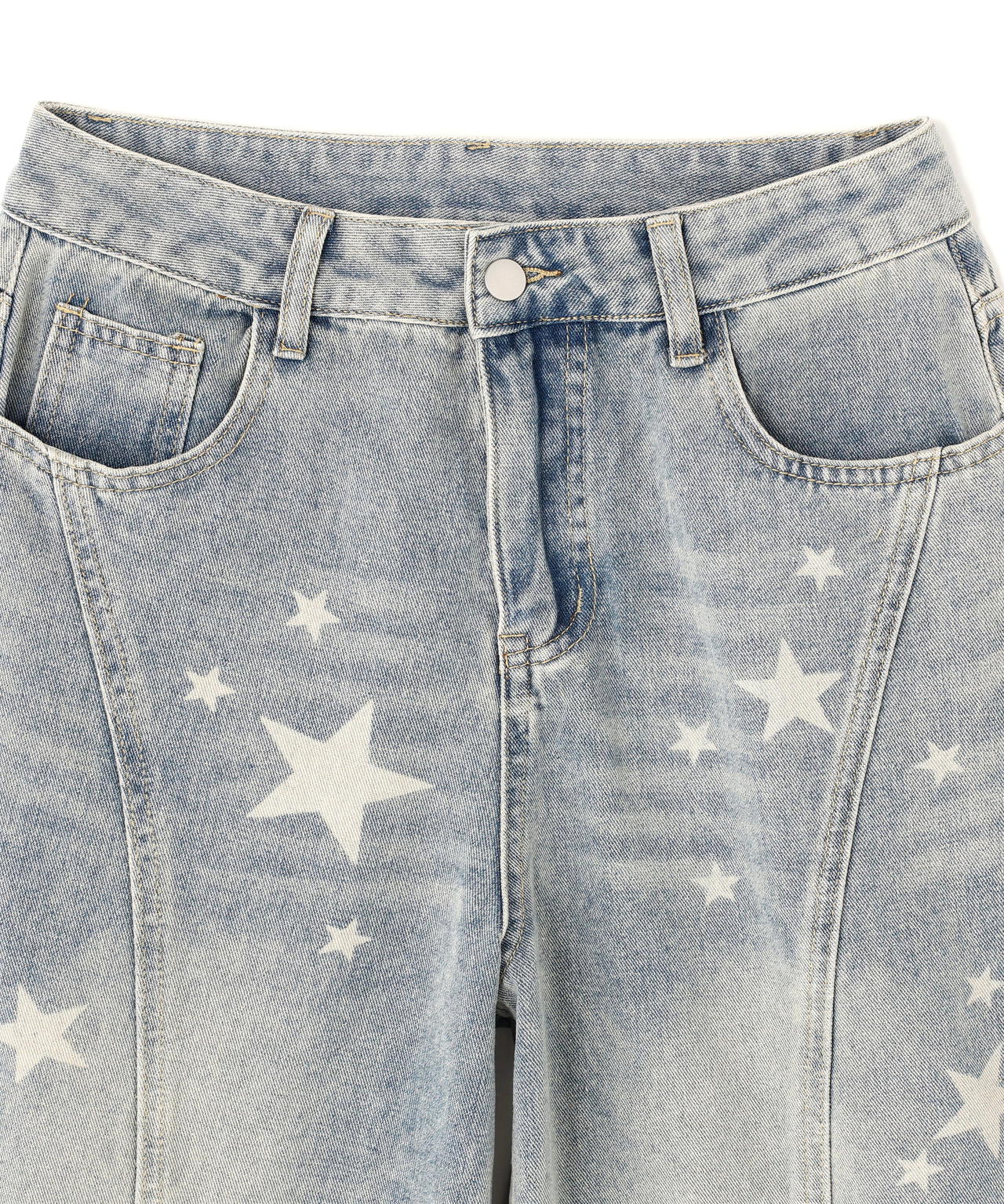 SIS/エスアイエス/Star Denim Shorts