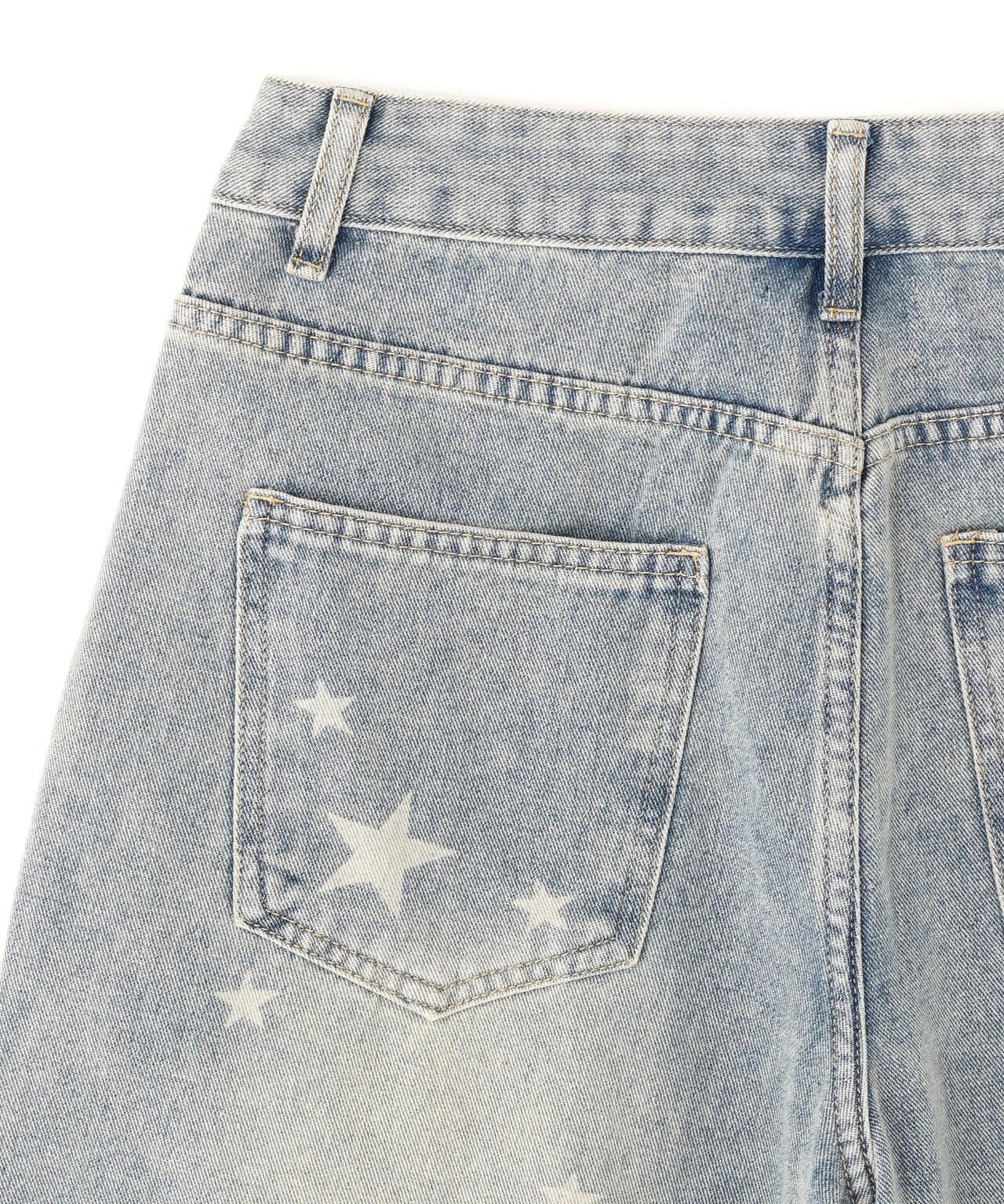SIS/エスアイエス/Star Denim Shorts