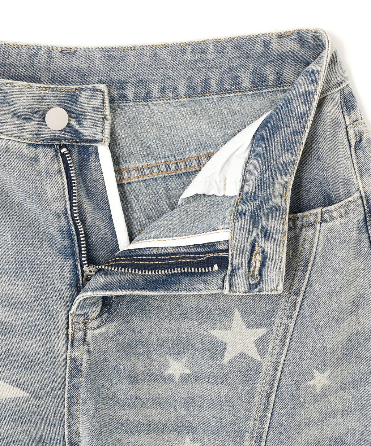 SIS/エスアイエス/Star Denim Shorts